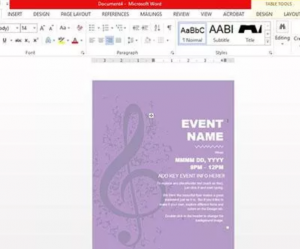 Cara Membuat Poster Menggunakan Microsoft Word