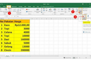 Membuat Watermark di Excel dengan Logo