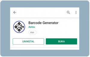 Menggunakan Aplikasi Barcode Generator