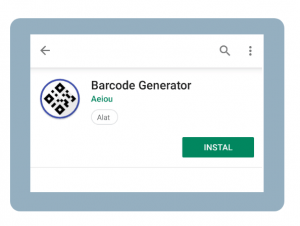 Menggunakan Aplikasi Barcode Generator